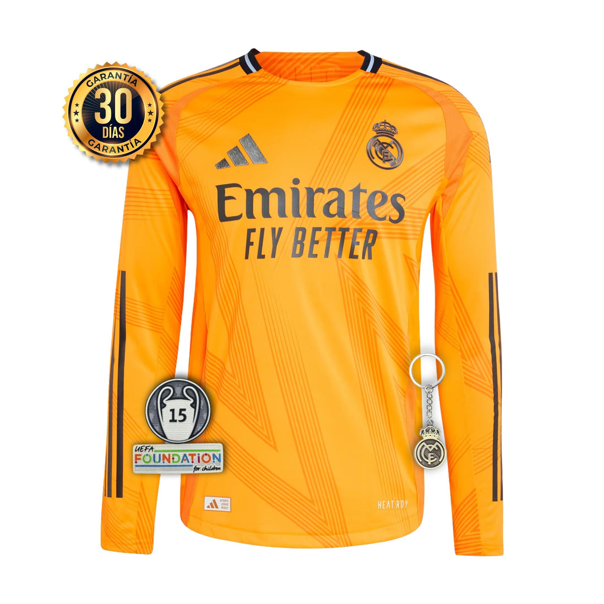 CAMISETA REAL MADRID II 24/25 HOMBRE (JUGADOR) MANGA LARGA